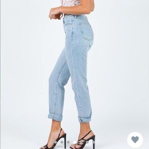 Princess Polly Light Wash Smith Jean -NEW/UNUSED